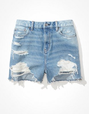 American eagle denim mom on sale short