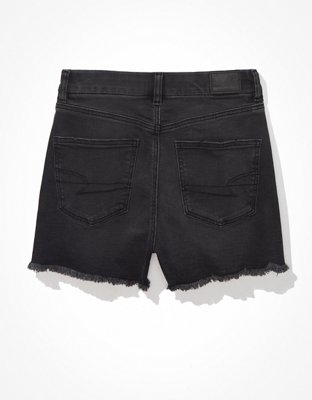 AE Stretch Curvy Denim Mom Shorts