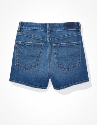 AE Stretch Curvy Denim Mom Shorts