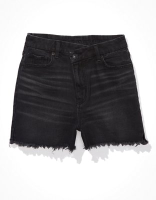 AE Stretch Curvy Denim Mom Shorts