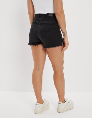 AE Stretch Curvy Denim Mom Shorts