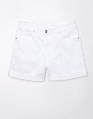 AE Stretch High-Waisted Denim Short Short