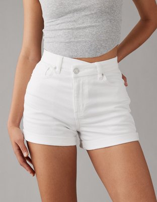 AE Stretch Curvy Denim Mom Shorts