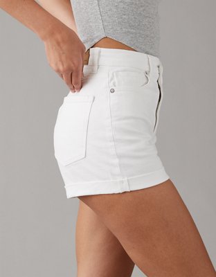 AE Stretch Curvy Denim Mom Short