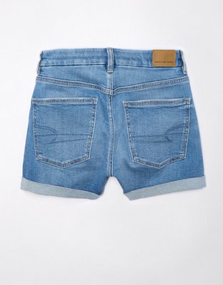 AE Stretch Curvy Denim Mom Short