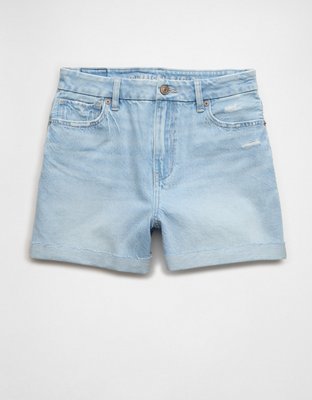 AE Strigid Super High-Waisted Curvy Mom Short