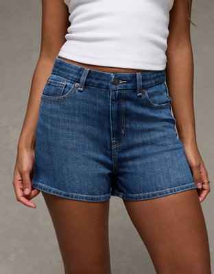 AE Stretch Super High-Waisted Curvy Mom Short