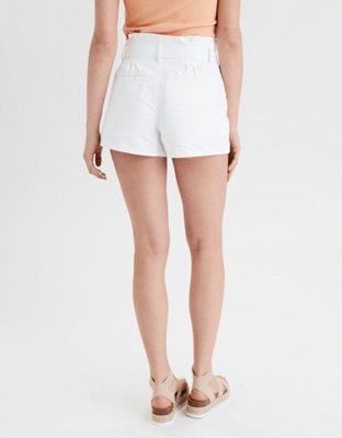 AE Paperbag Denim Mom Shorts