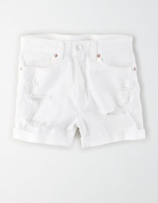 AE Stretch Denim Mom Shorts