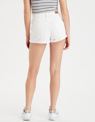 AE Stretch Denim Mom Shorts