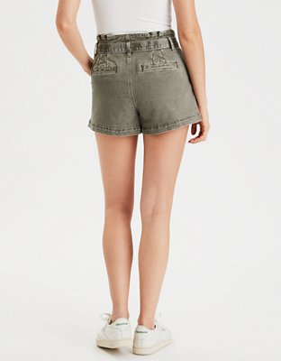 Женские шорты American Eagle AE Paperbag Mom Shorts — фото 2