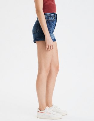 Женские джинсы American Eagle AE Stretch Highest Waist Denim Mom Short — фото 5