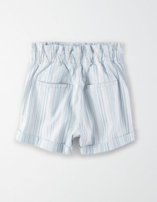Женские шорты American Eagle AE Striped Mom Shorts — фото 4