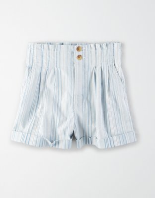 Женские шорты American Eagle AE Striped Mom Shorts — фото 3