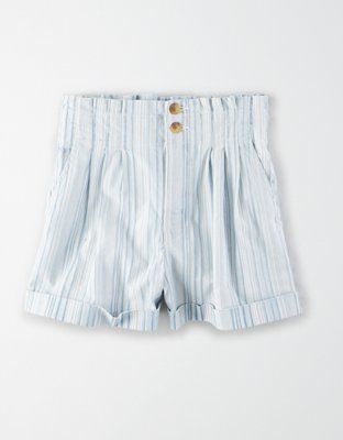 AE Striped Mom Shorts