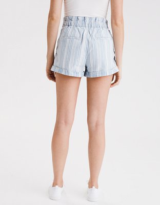 AE Striped Mom Shorts