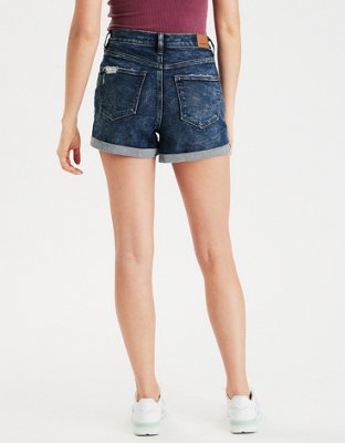 denim mom shorts american eagle