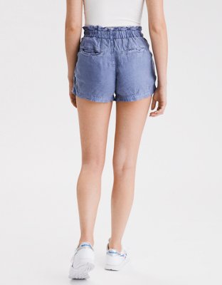 AE Linen Mom Shorts