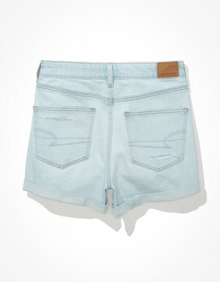 american eagle stretch mom jean shorts