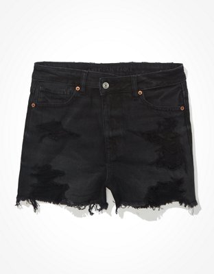 AE Crossover Denim Mom Shorts