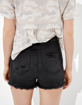 Женские шорты American Eagle AE Crossover Denim Mom Shorts — фото 2