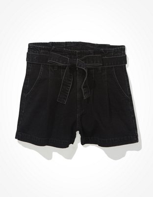 AE Paperbag Denim Mom Shorts