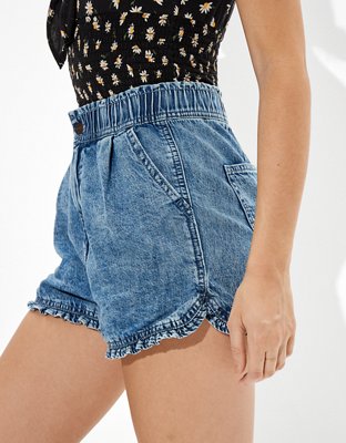 Ae Denim Mom Shorts 