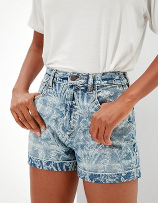 Женские джинсы American Eagle AE x NAITO Denim Mom Short — фото 5