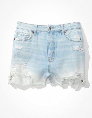 Женские джинсы American Eagle AE Denim Mom Short — фото 3