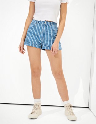 AE Stretch Denim Mom Short
