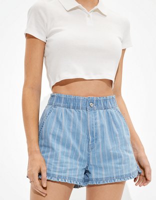 AE Denim Mom Short