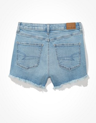 AE Stretch Denim Mom Shorts