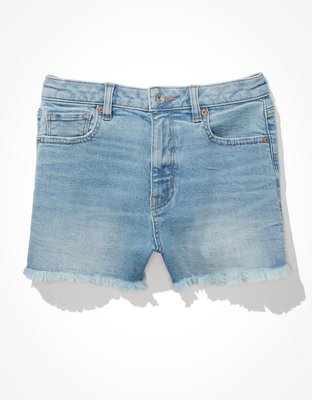 AE Stretch Denim Mom Shorts