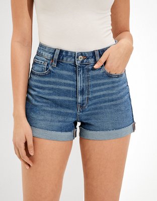 Denim mom cheap shorts american eagle