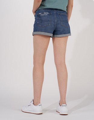 Женские шорты American Eagle AE Stretch Denim Mom Shorts — фото 2