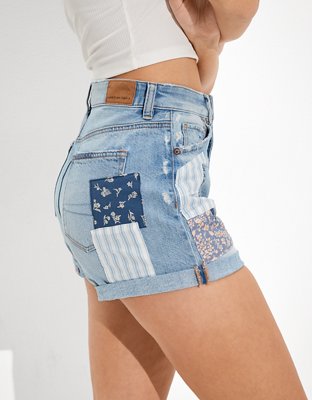 AE Denim Mom Shorts