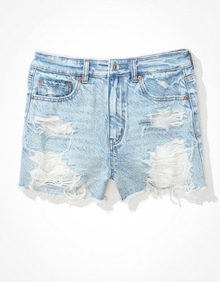 American Eagle Denim Mom Shorts Are On Point - The Mom Edit