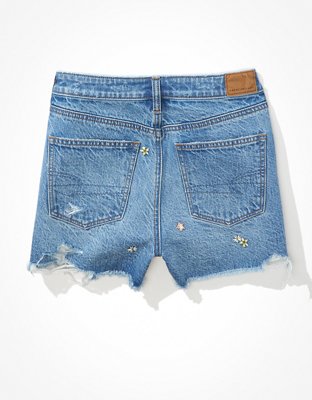 Женские шорты American Eagle AE Denim Mom Shorts — фото 4