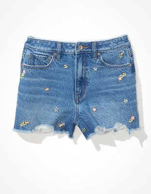 Женские шорты American Eagle AE Denim Mom Shorts — фото 3