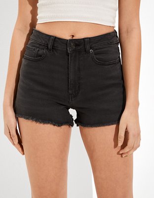 AE Stretch Denim Mom Shorts
