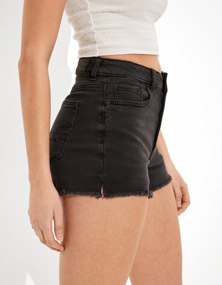 AE Stretch Denim Mom Shorts