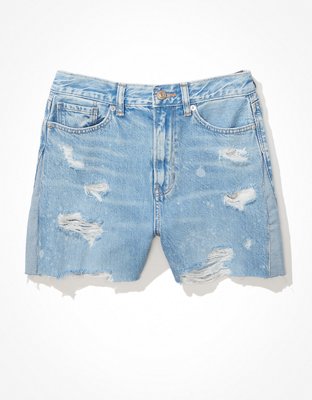 Женские шорты American Eagle AE Real Good Repurposed Denim Mom Shorts — фото 3