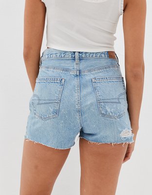 Женские шорты American Eagle AE Real Good Repurposed Denim Mom Shorts — фото 2