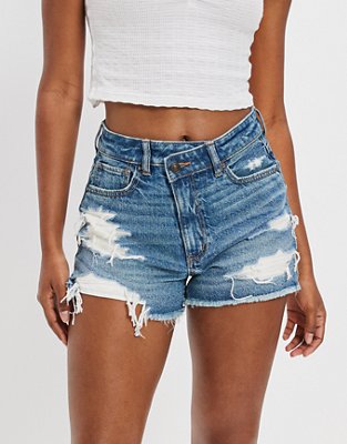 aerie denim shorts