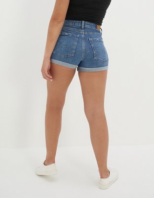 AE Stretch Denim Mom Short