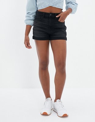 AE Stretch Denim Mom Short