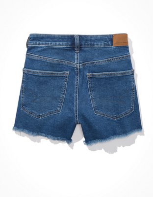 AE Stretch Denim Mom Shorts