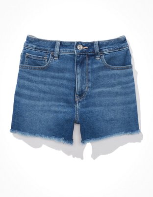 AE Stretch Denim Mom Shorts
