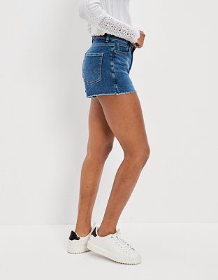AE Stretch Denim Mom Shorts