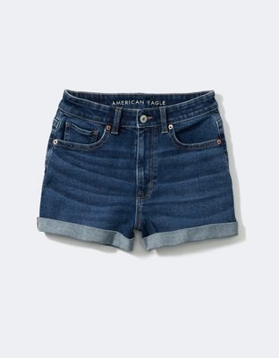 AE Stretch Denim Mom Short